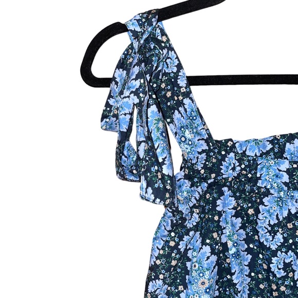 J. Crew Collection Tie-Shoulder Tank in Ratti Pacific Paisley - Picture 4 of 9